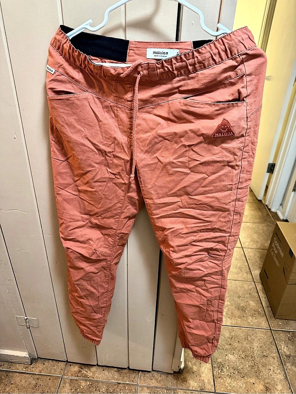 Maloja Pink Jogger Pants Size Small Like New